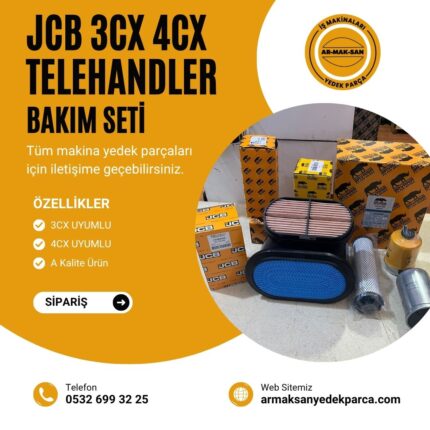 JCB 3CX 4CX TELEHANDLER BAKIM SETİ
